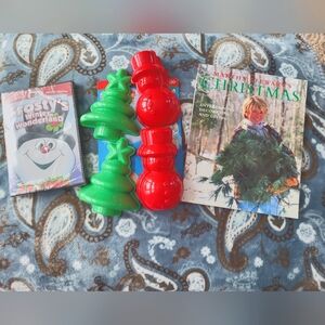 NEW Frosty's Winter Wonderland DVD. Martha Stewart Christmas book. RK molds.